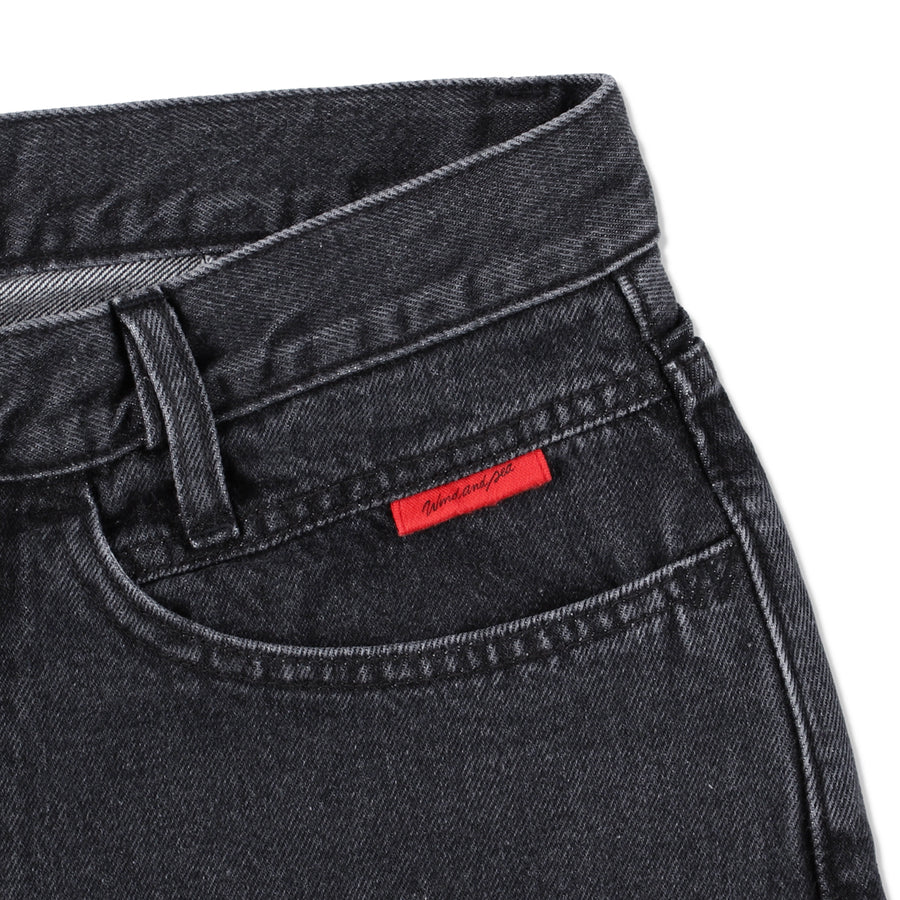 CRESCENT BAGGY JEAN / BLACK