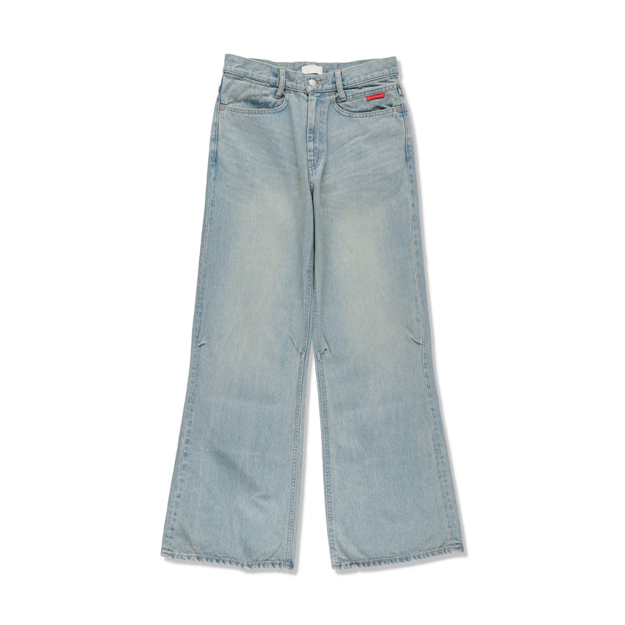 CRESCENT FLARE JEAN / L_BLUE