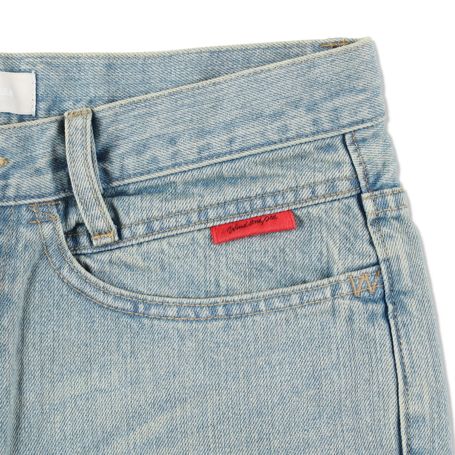 CRESCENT FLARE JEAN / L_BLUE