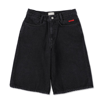 JEAN DENIM SHORT(BLACK) / BLACK