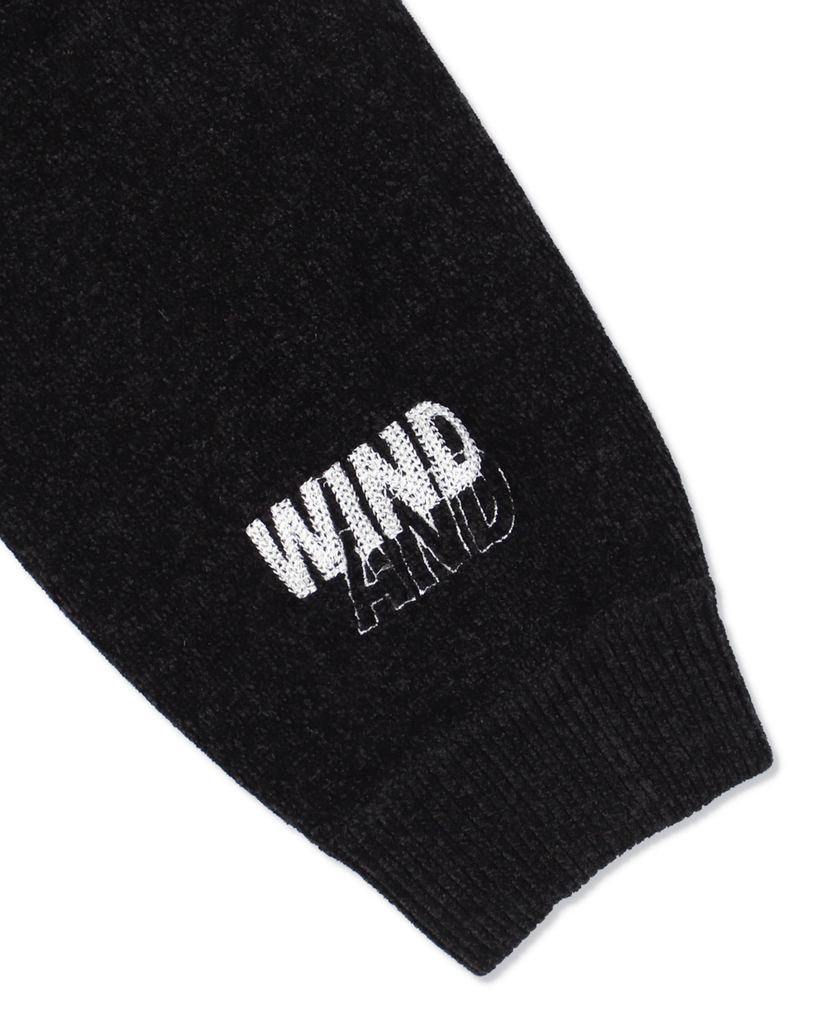 Mole Knit Zip Up Hooded Sweatshirt