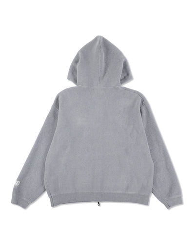 Mole Knit Zip Up Hooded Sweatshirt