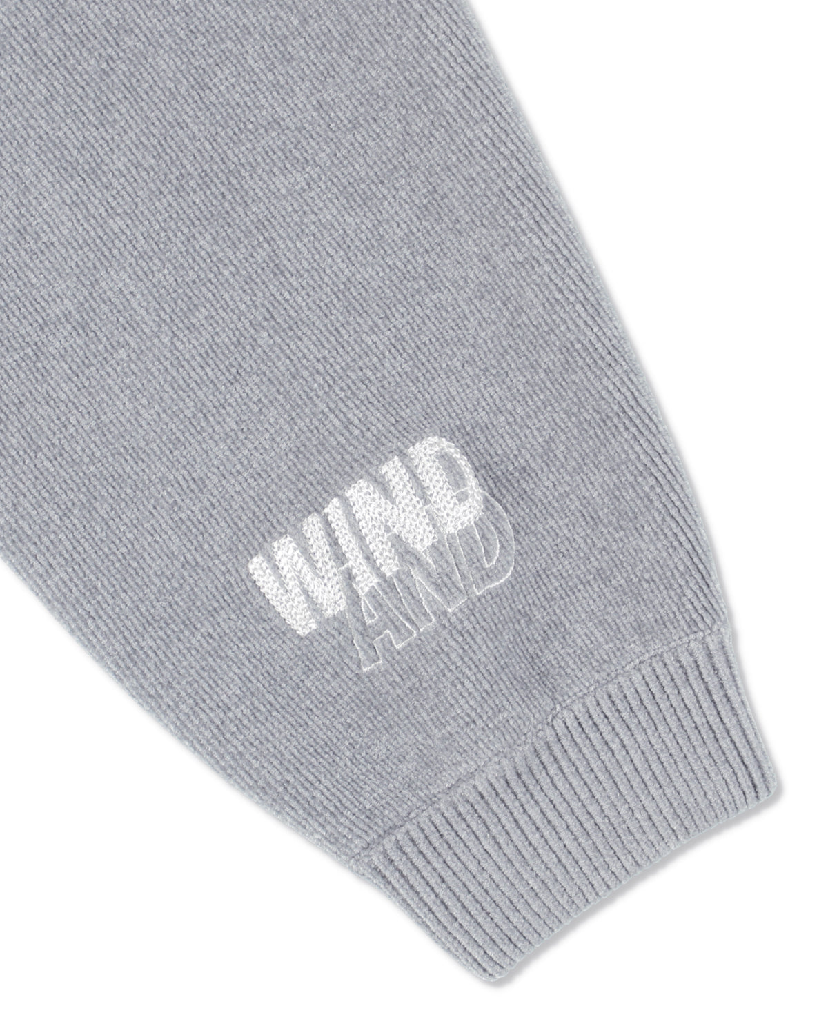 Mole Knit Zip Up Hooded Sweatshirt