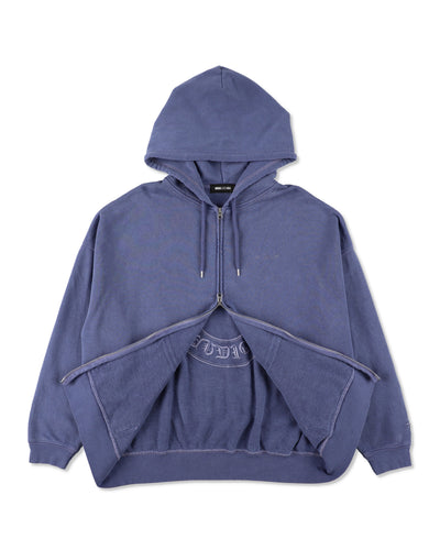 Circle Logo Zip Up Sweatshirt
