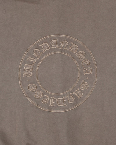 Circle Logo Zip Up Sweatshirt