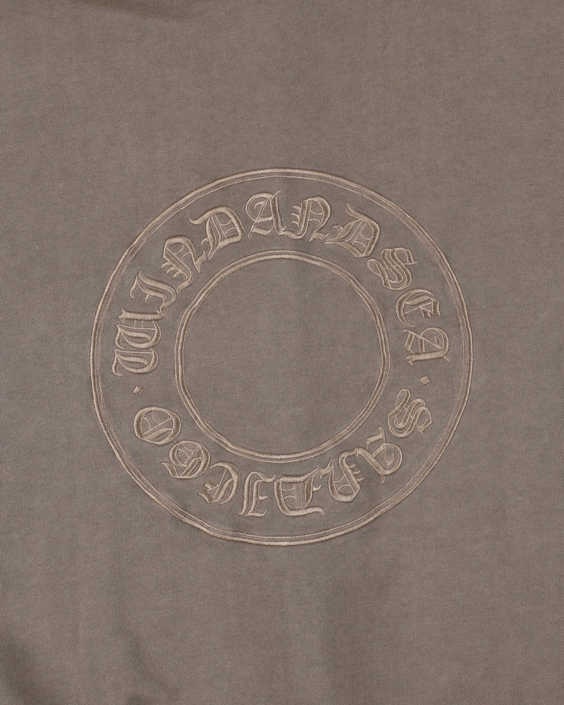 Circle Logo Zip Up Sweatshirt