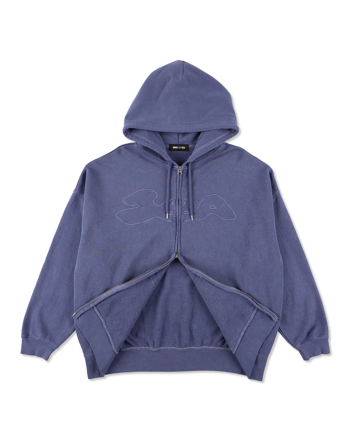 Heptagon Logo Zip Up Sweatshirt