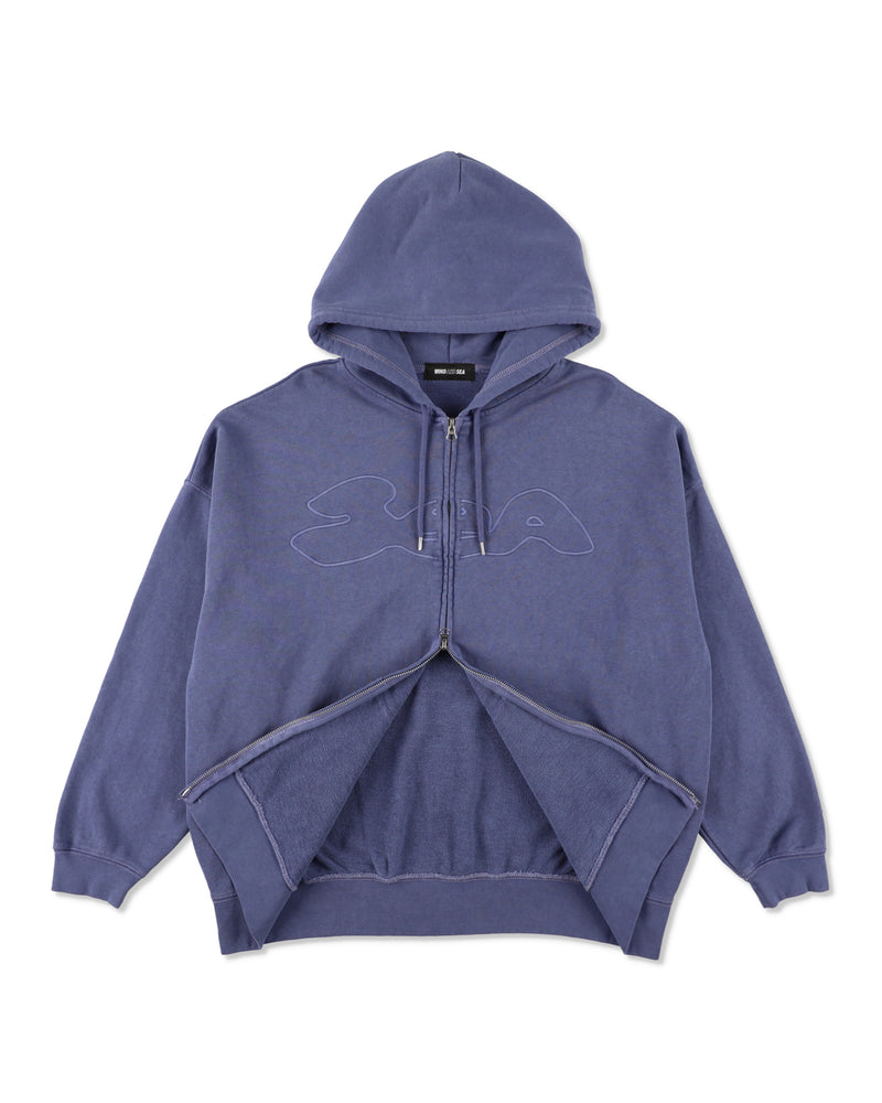 Heptagon Logo Zip Up Sweatshirt