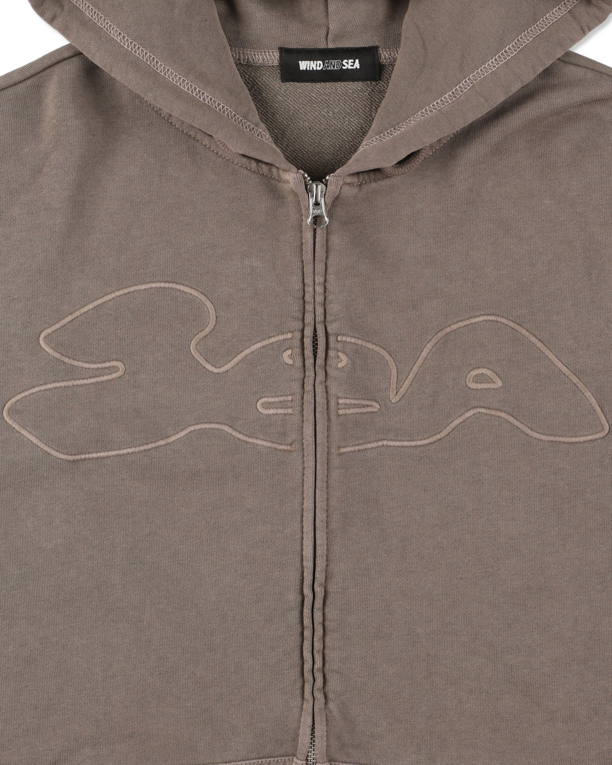 Heptagon Logo Zip Up Sweatshirt