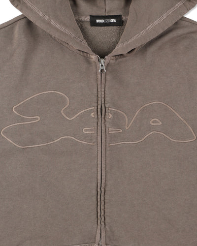 Heptagon Logo Zip Up Sweatshirt