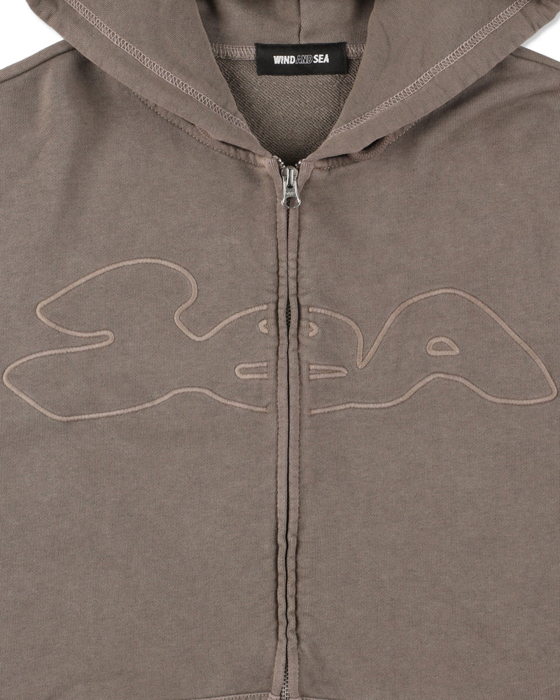 Heptagon Logo Zip Up Sweatshirt