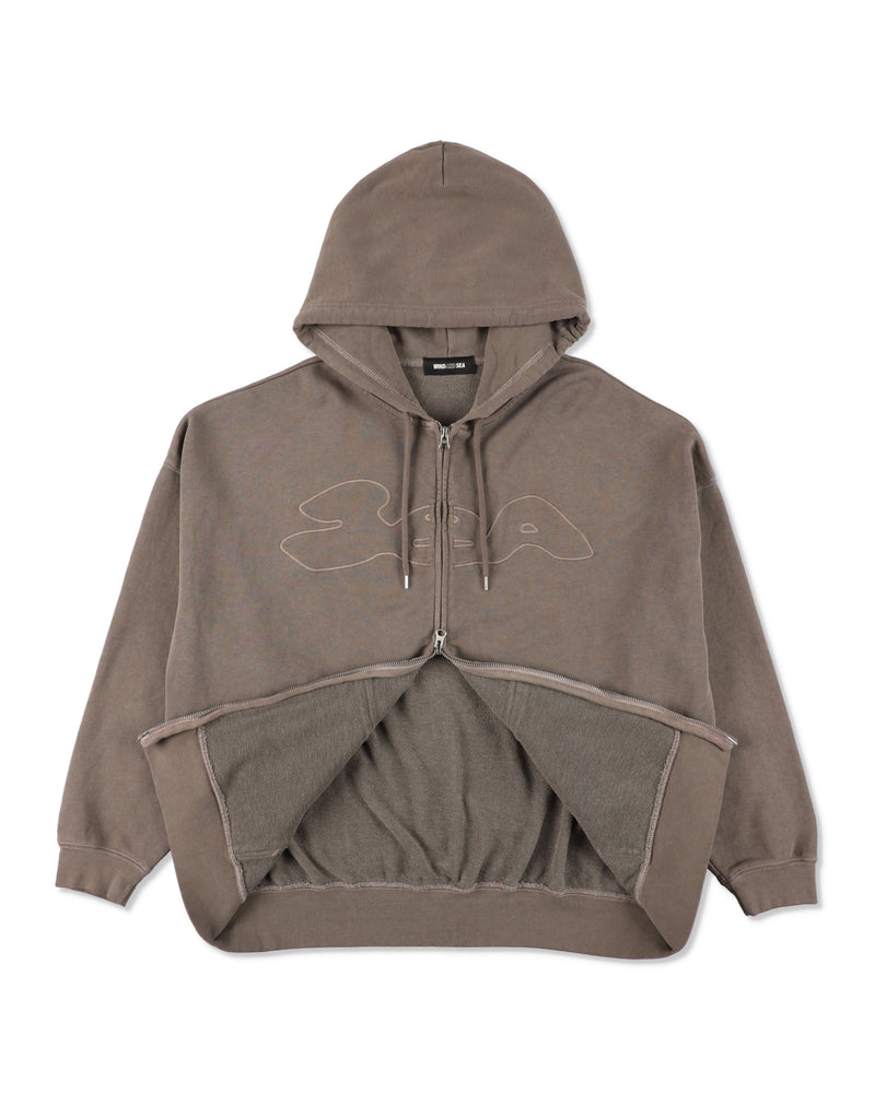 Heptagon Logo Zip Up Sweatshirt