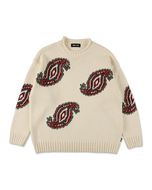 Paisely SEA Knit Sweater