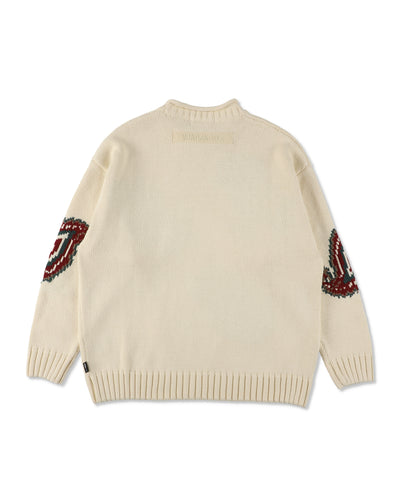 Paisely SEA Knit Sweater