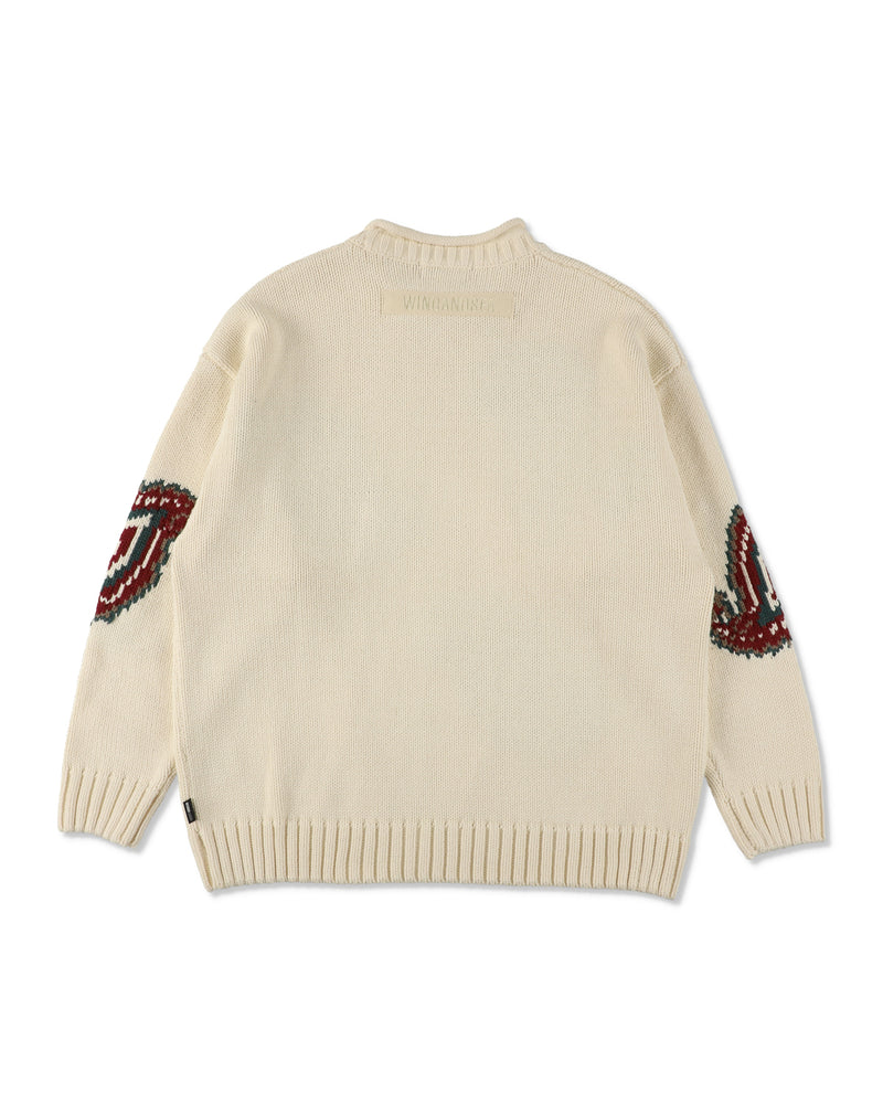 Paisely SEA Knit Sweater