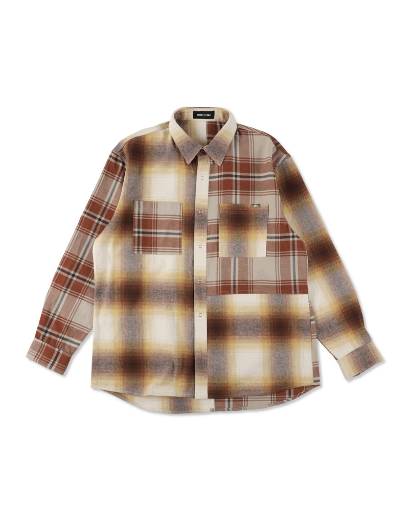 Patch Plaid Shirt
