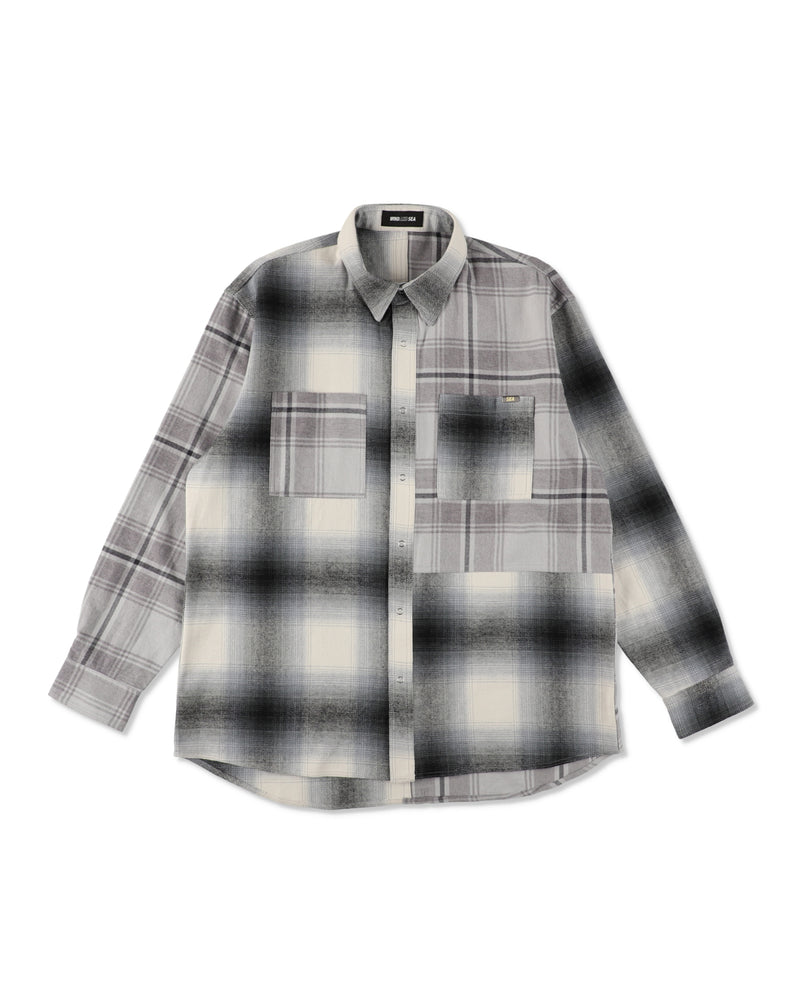 Patch Plaid Shirt