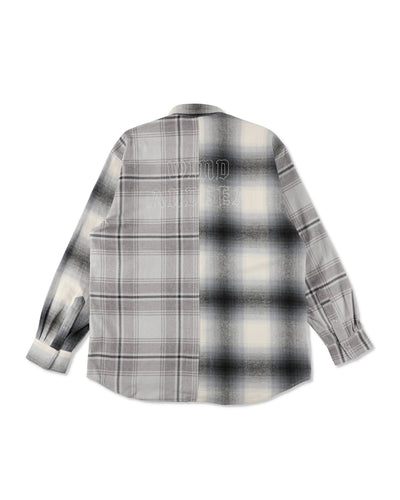 Patch Plaid Shirt