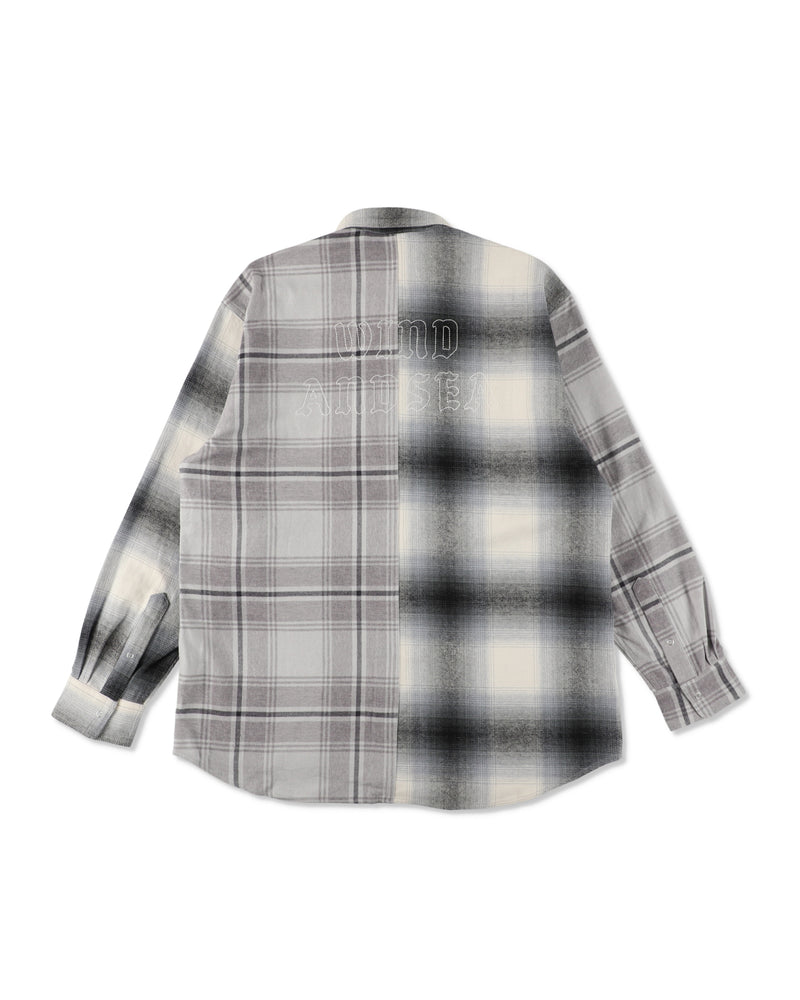 Patch Plaid Shirt