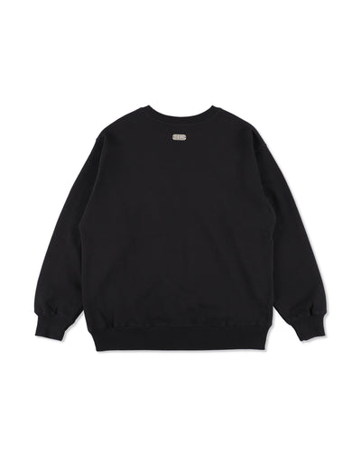 Metallic Crewneck Sweatshirt