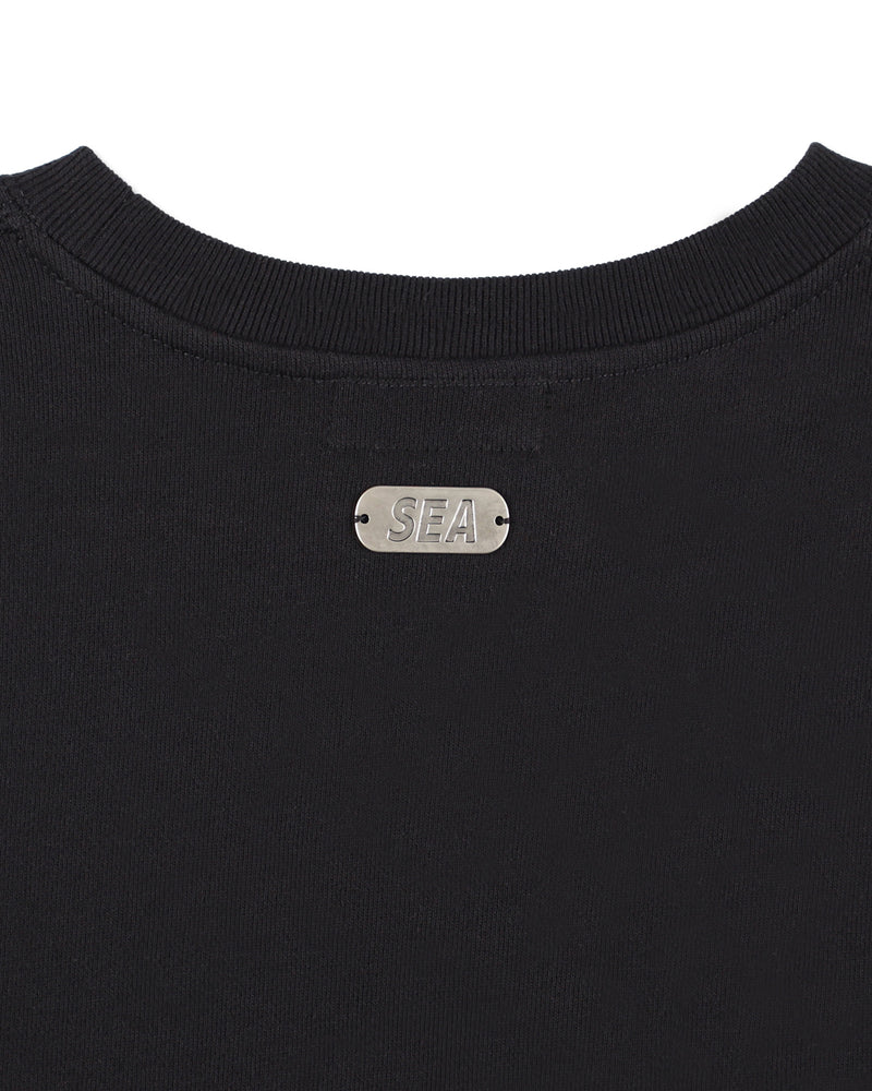 Metallic Crewneck Sweatshirt