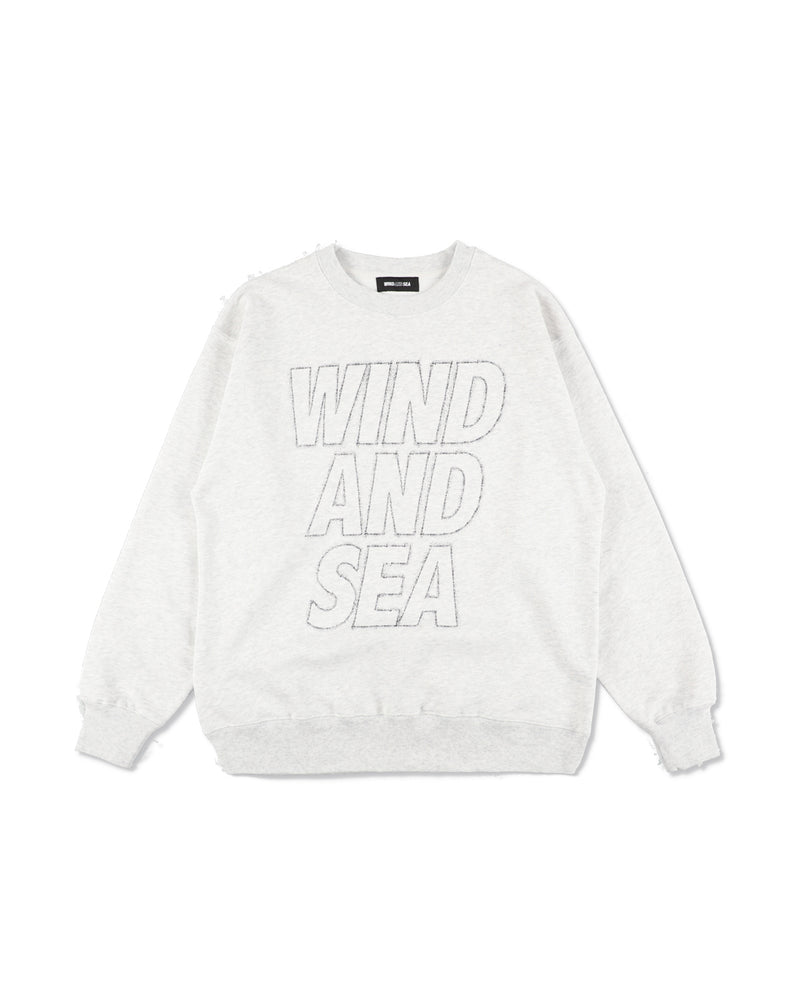 Metallic Crewneck Sweatshirt