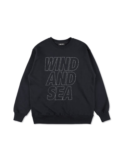 Metallic Crewneck Sweatshirt