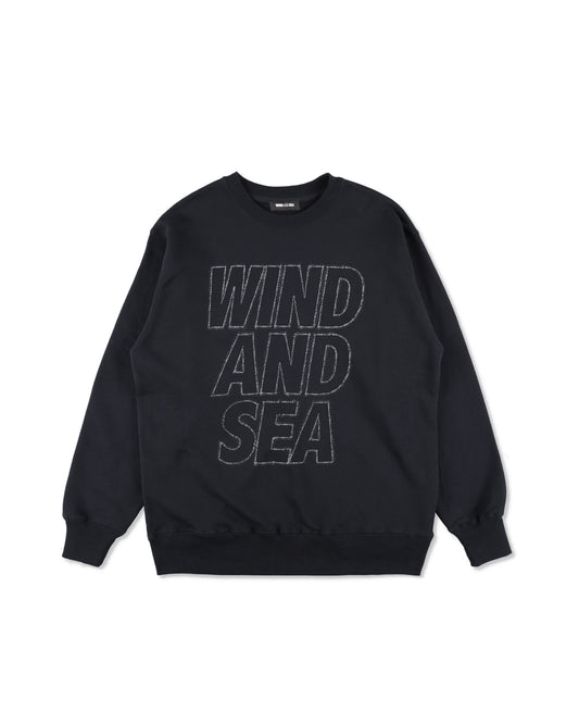 Metallic Crewneck Sweatshirt