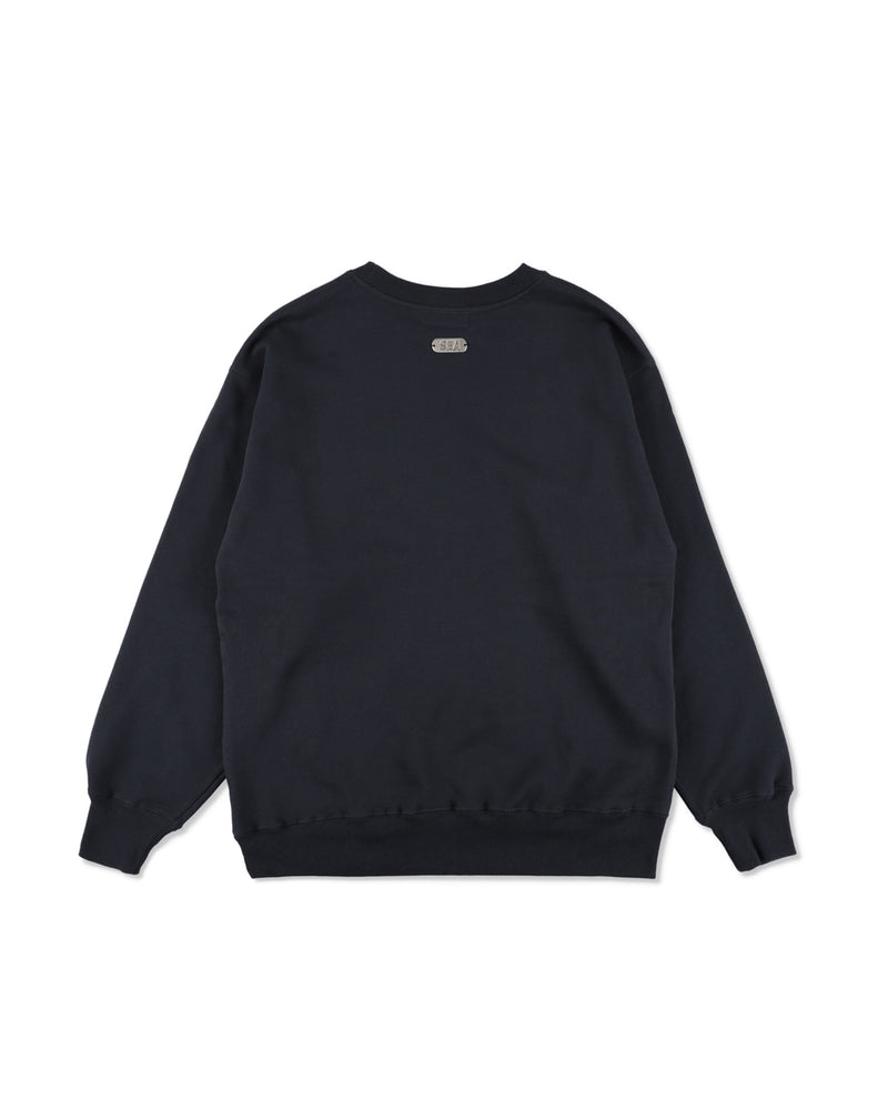 Metallic Crewneck Sweatshirt