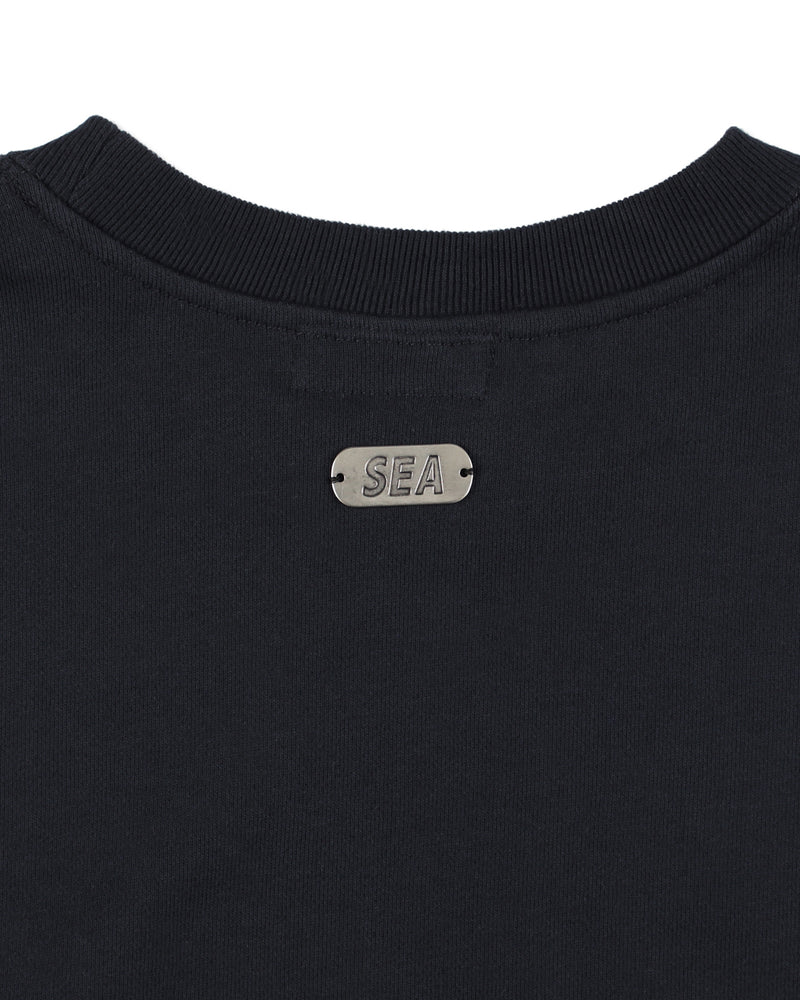 Metallic Crewneck Sweatshirt