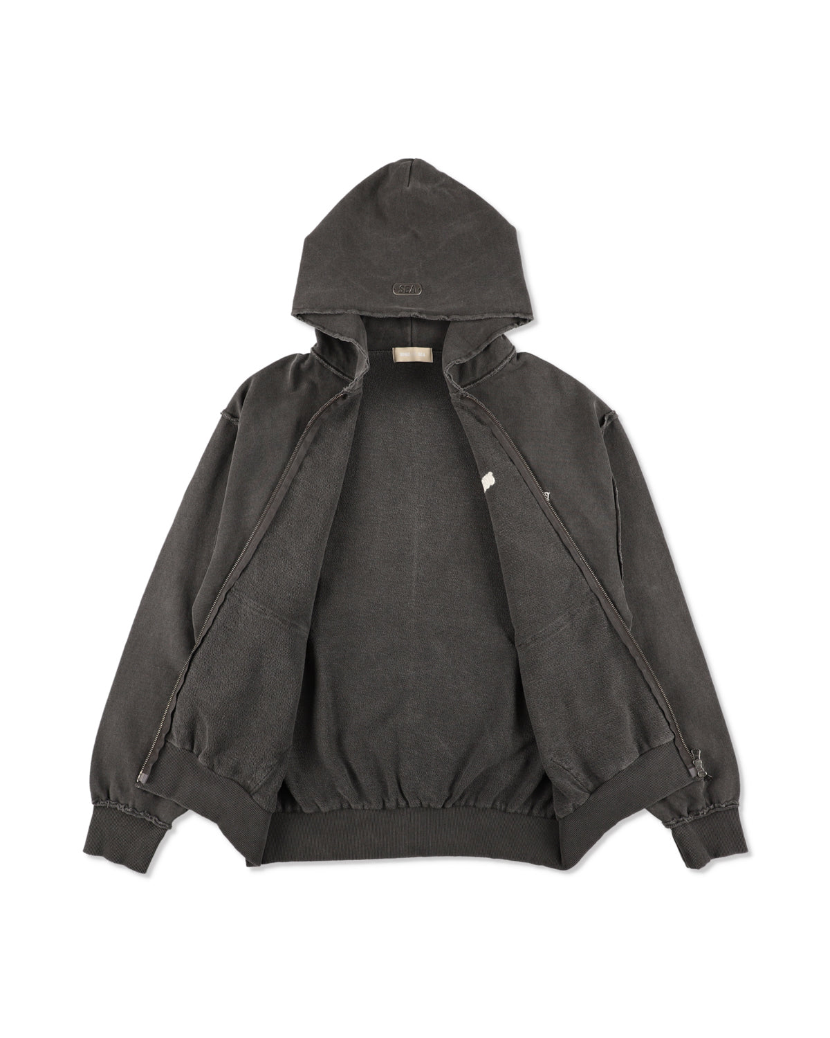 Damage Pigment Zip Up Sweatshirt – WIND AND SEA