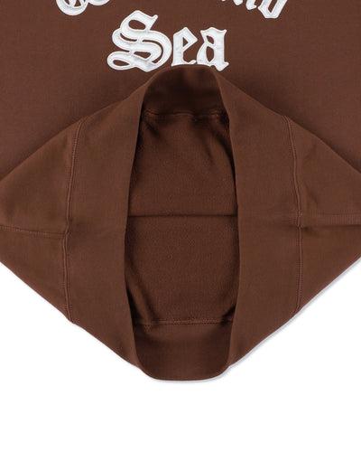 Satin Patch Crewneck Sweatshirt