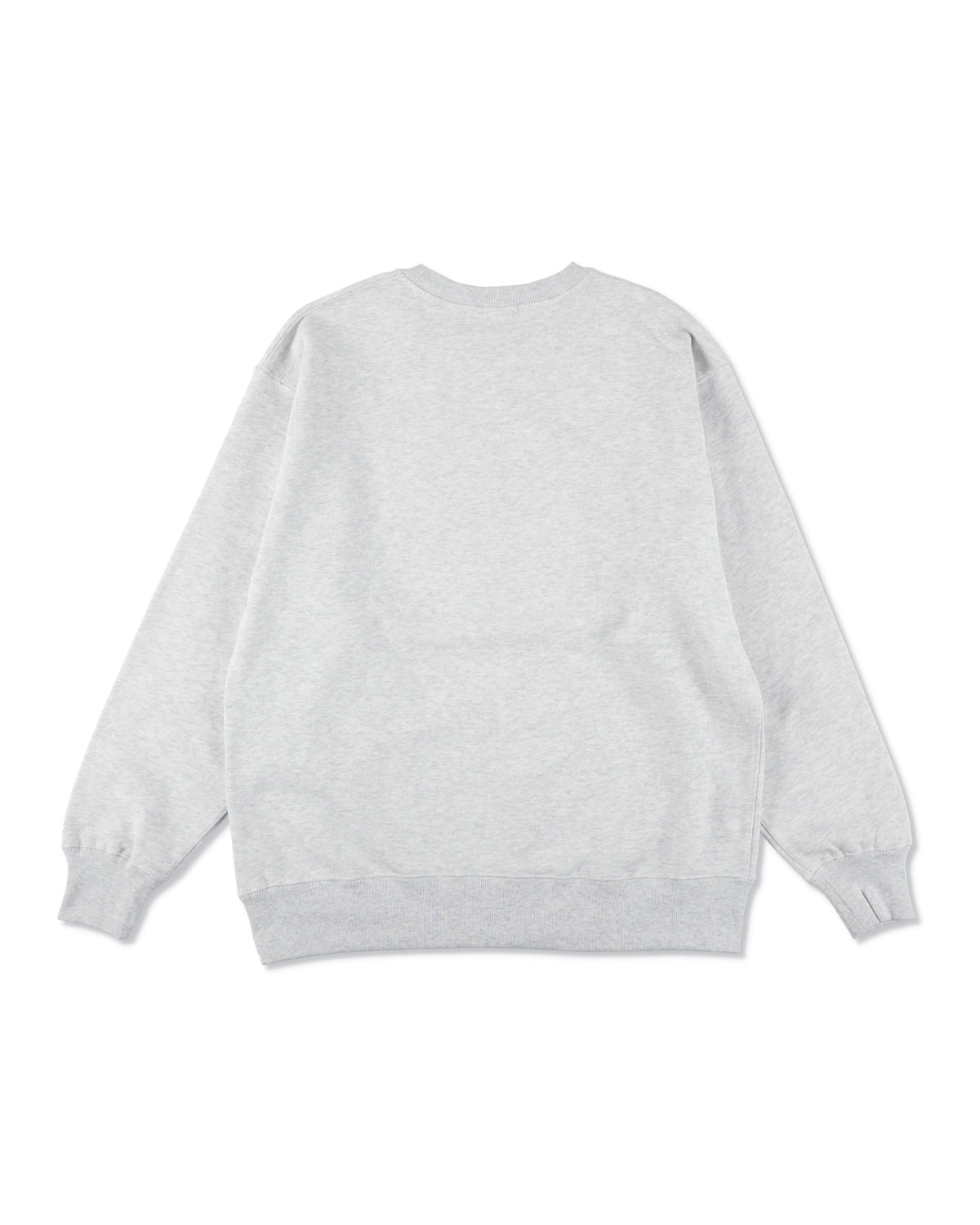 Satin Patch Crewneck Sweatshirt