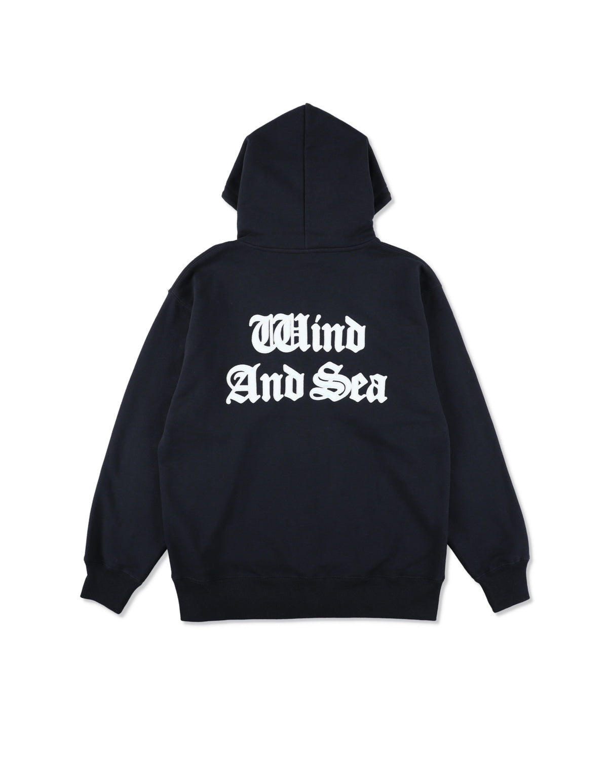 Satin Patch Zip Up Sweatshirt