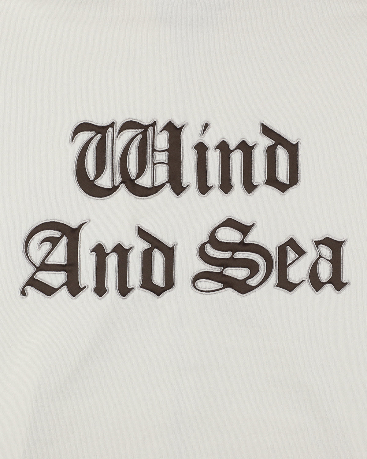 Satin Patch Zip Up Sweatshirt