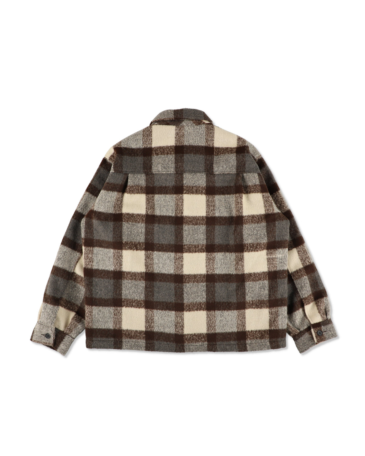 トップス WIND AND SEA Shaggy Plaid shirt Jacket WIND AND SEA / Shaggy Plaid Shirt Jacket | KNOW