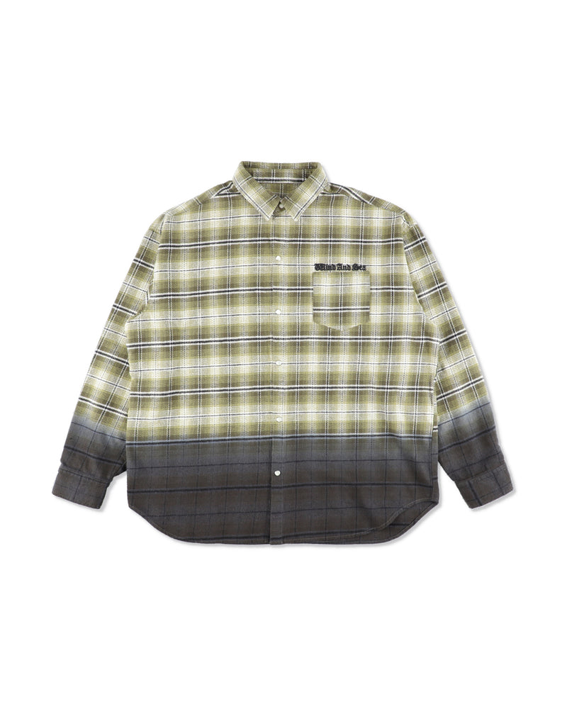 Gradation Flannel Shirt