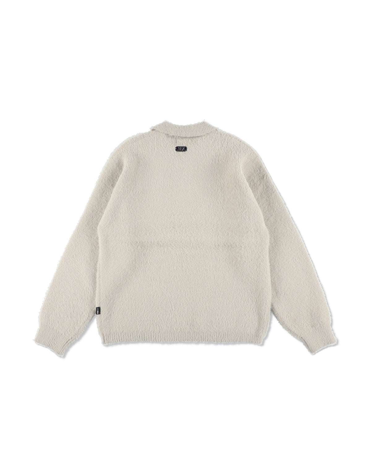 Shaggy Knit L/S Polo