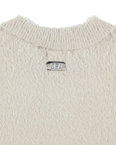 Shaggy Knit L/S Polo