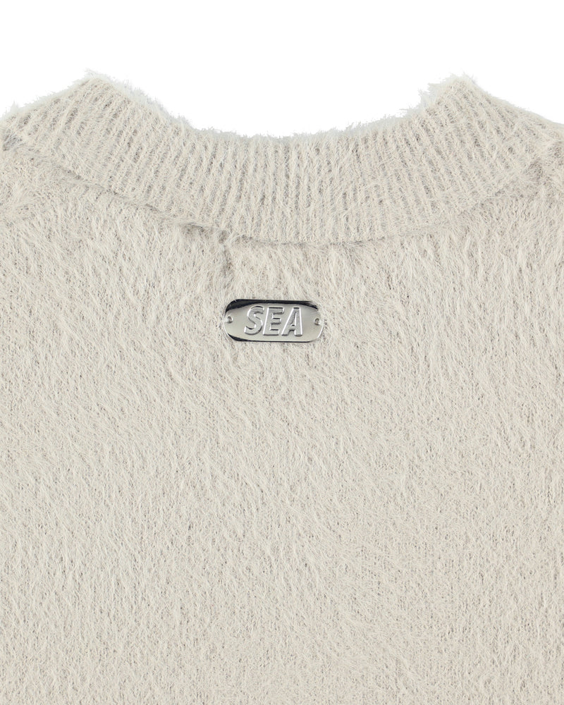 Shaggy Knit L/S Polo