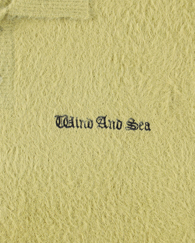 Shaggy Knit L/S Polo