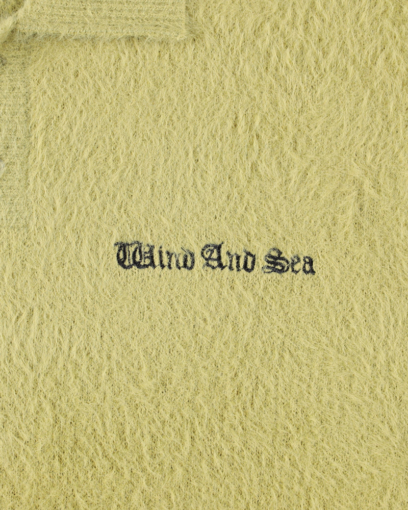 Shaggy Knit L/S Polo