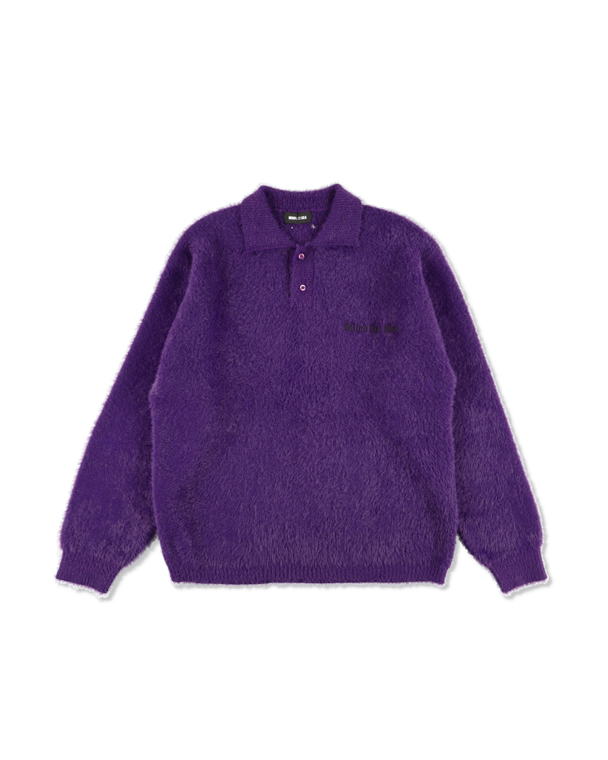 Shaggy Knit L/S Polo