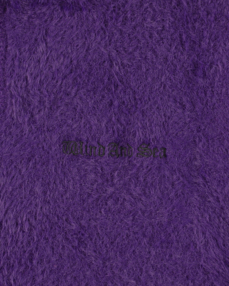 Shaggy Knit L/S Polo