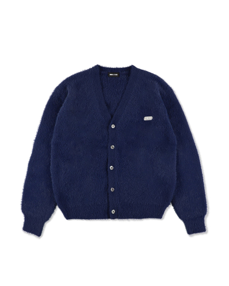 Shaggy Knit Cardigan