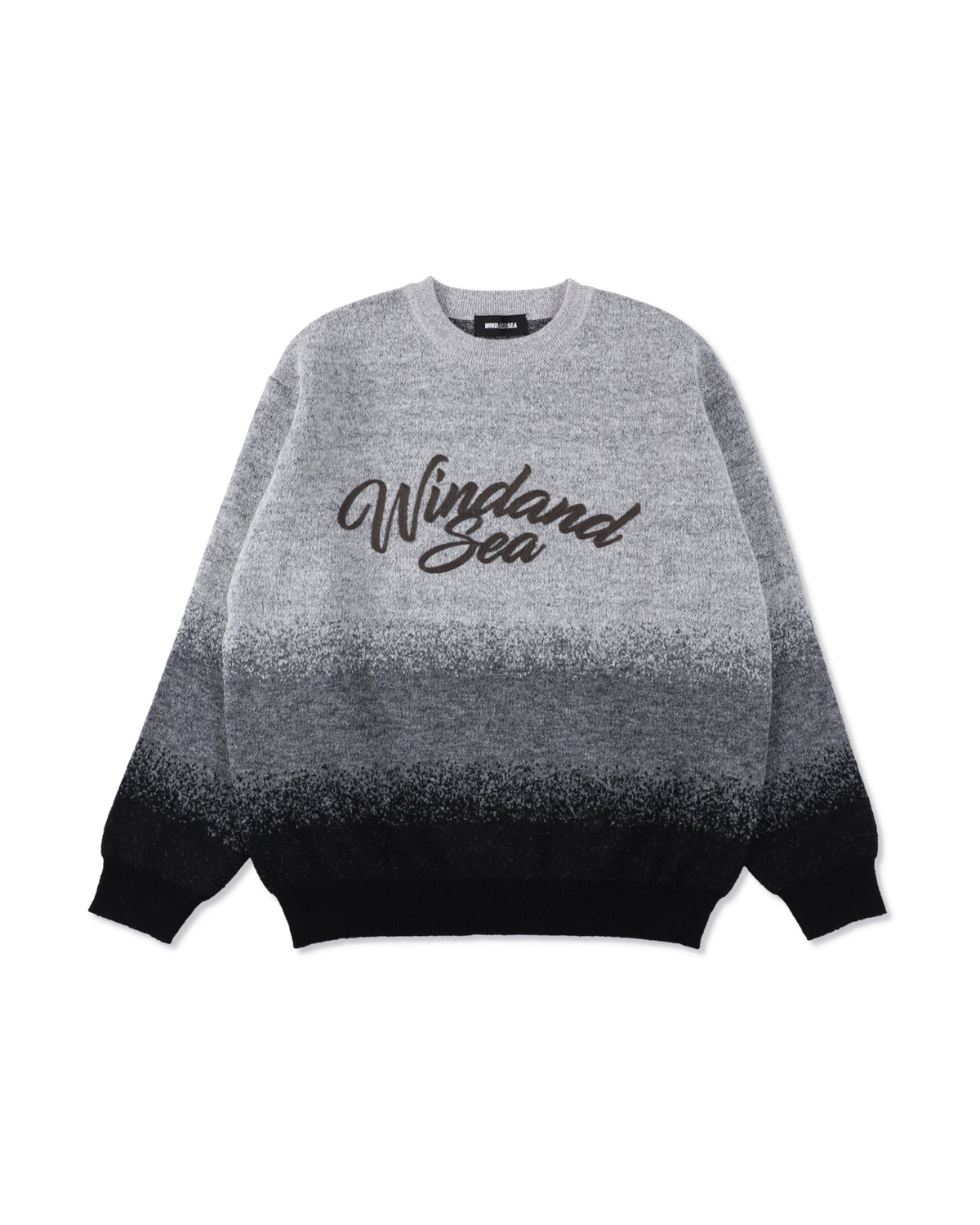 Jacquard Gradation Knit Sweater
