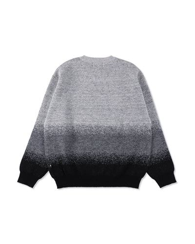 Jacquard Gradation Knit Sweater