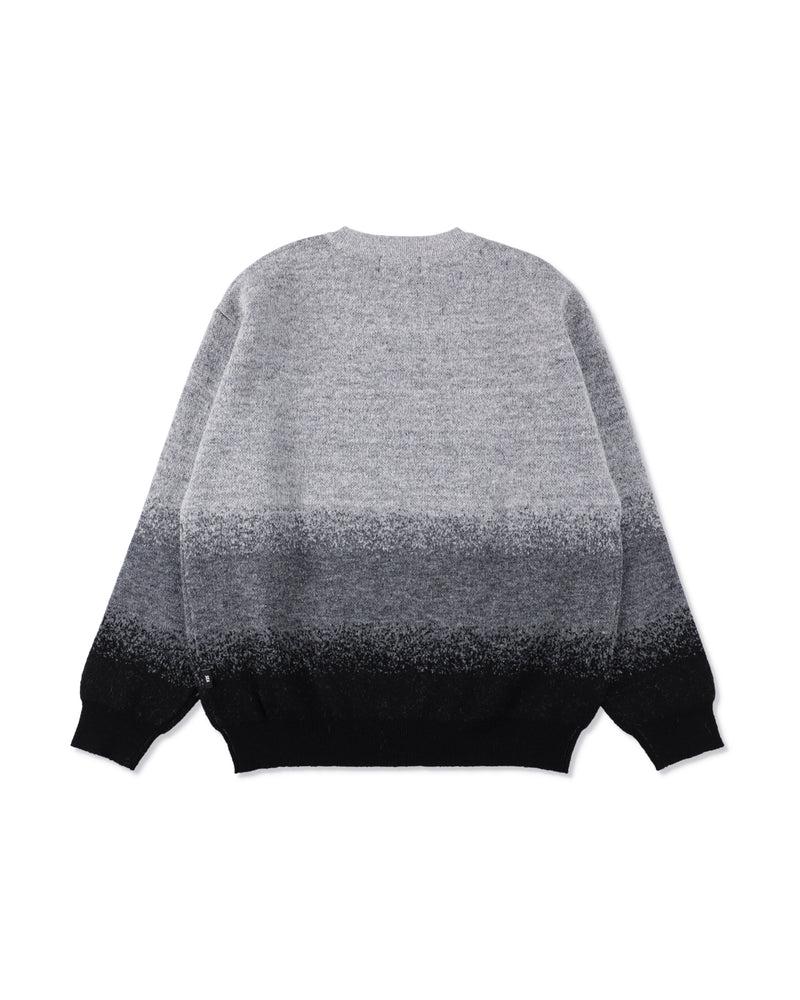 Jacquard Gradation Knit Sweater