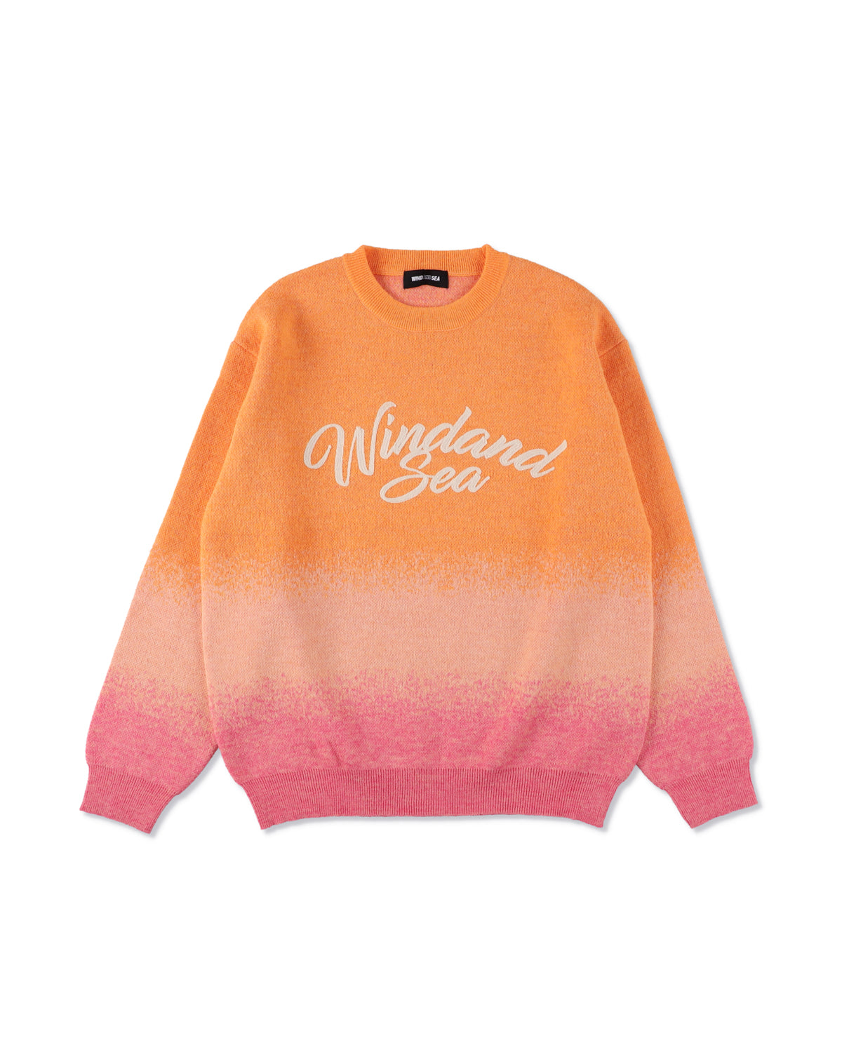 Jacquard Gradation Knit Sweater