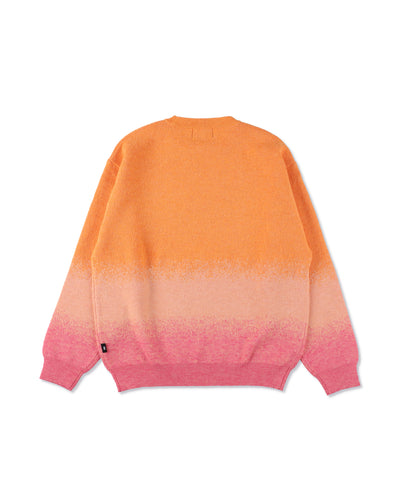 Jacquard Gradation Knit Sweater